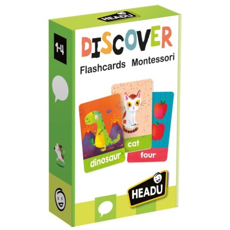 Headu - Montessori cartonase sa invatam cuvinte in engleza Headu - 1